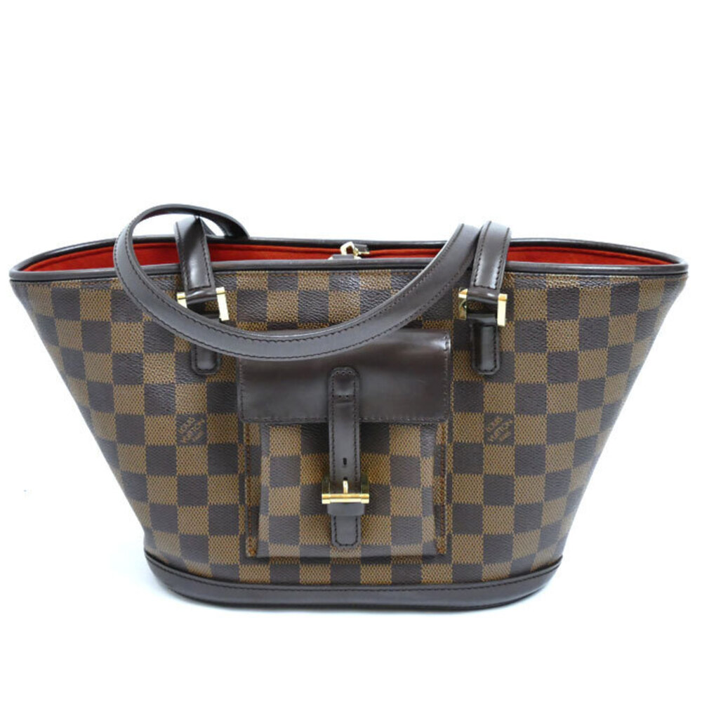 LOUIS VUITTON Manosque Tote Bag Damier